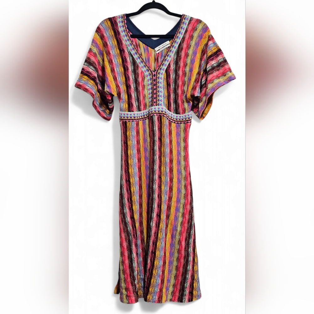 Aldo Martins Multicolor Striped Midi Dress